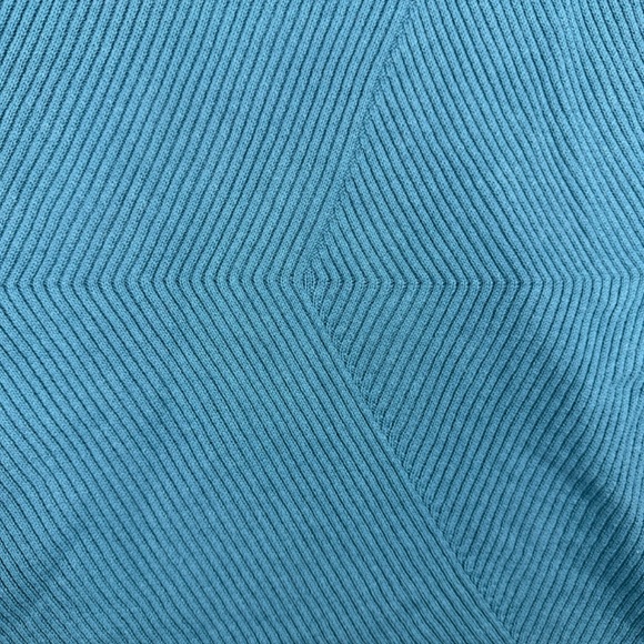 J. Jill Women's Sweater Blue Dolman Long Sleeve Cable Knit Size XS Petite - Picture 4 of 5